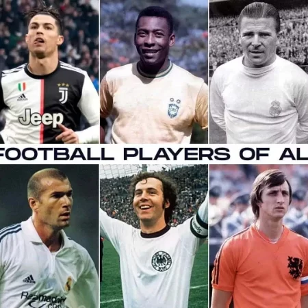 Top 10 cầu thủ vĩ đại nhất thế giới bóng đá – Pele tất nhiên ở top 1 